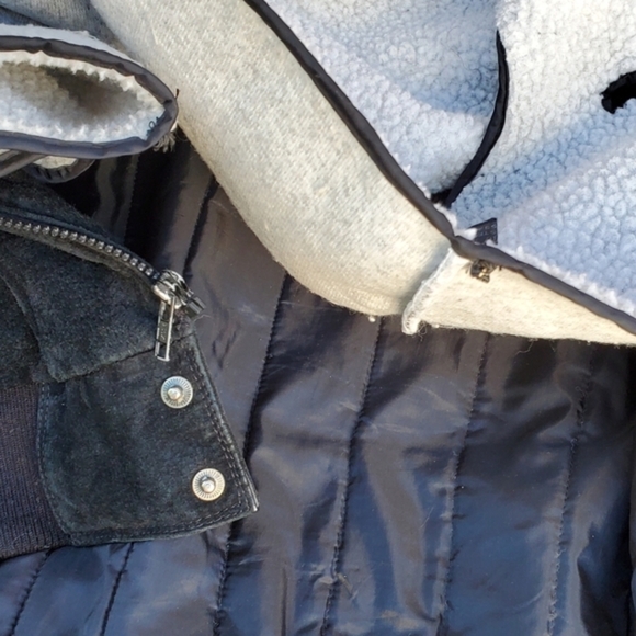 Members‎ Only  Fleece Lined  Leather bomber 46 - Picture 14 of 16